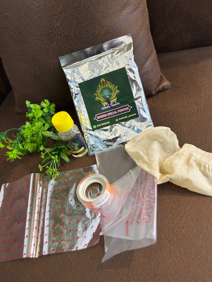 Practice book with Heena kit