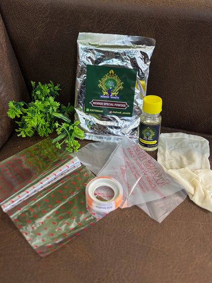 Practice book with Heena kit